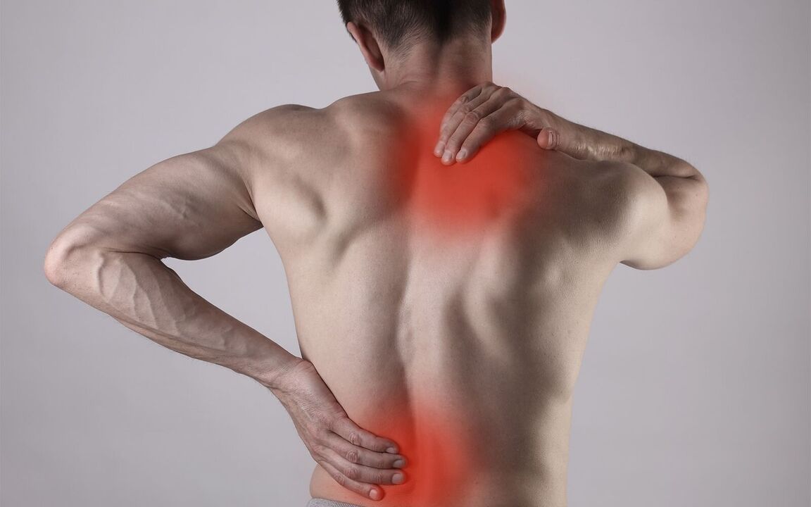Bolesť chrbta je znakom ochorení pohybového aparátu