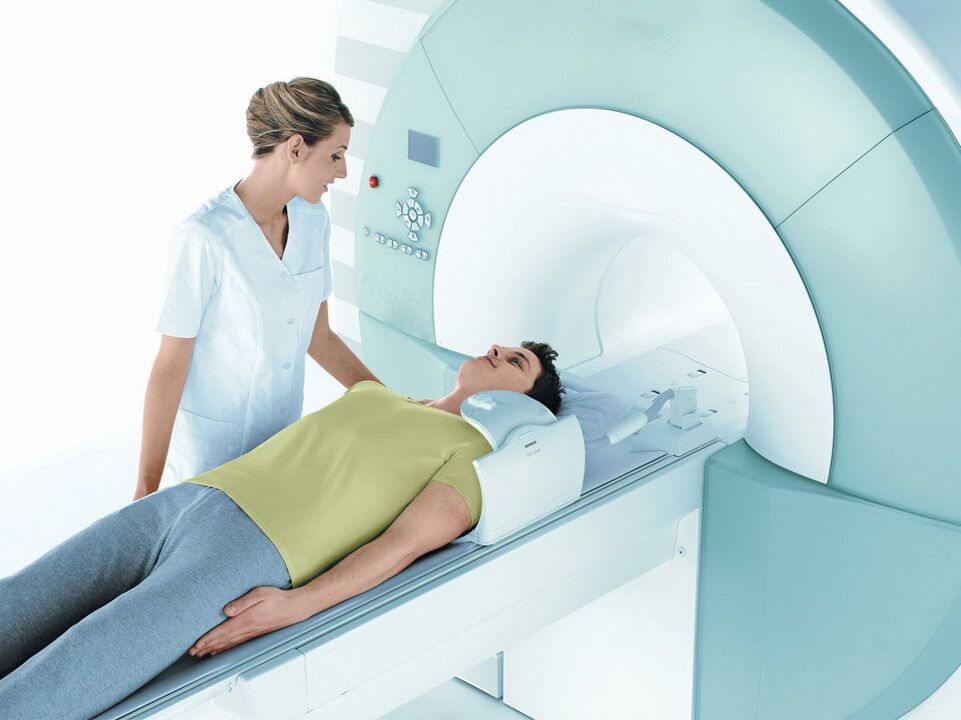 MRI na diagnostiku osteochondrózy